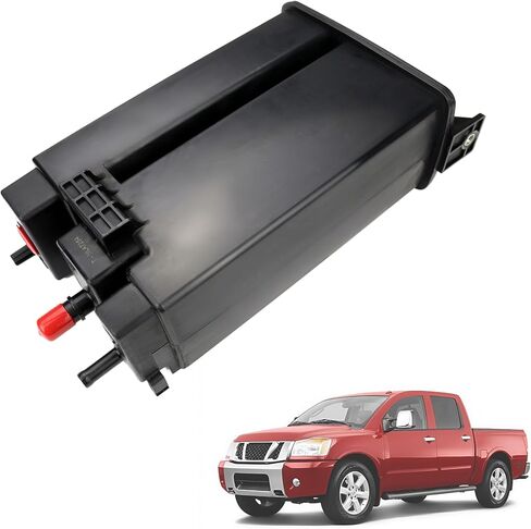 علبة فحم بخار Evap متوافقة مع Nissan Titan Armada NV 1500 2500 3500 V6 4.0L V8 5.6L 2004 2005 2006 2007 2008 2009 2010 2011 2012 2013 2014 2015 2016 2017 2018 2019 2020 2021 in Kuwait