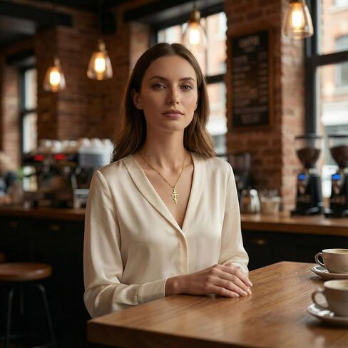 YELLOWPEACH Ilya Necklace Merch مجوهرات للرجال والنساء in Kuwait