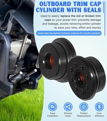 قطعتان من أطراف المسمار مع أختام قابلة للإمالة والزخرفة تناسب محركات Honda/Suzuki/Yamaha 2 و4 السكتة الدماغية 115-250HP، 64E-43821-01-00 FSM023 48630-96J00 برغي نهاية أسطوانة غطاء الطاقة الخارجية مع ختم وحلقة دائرية in Kuwait