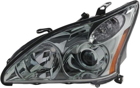 جانب سائق المصباح الأمامي البديل التلقائي من سوير متوافق مع Lexus RX330 2005 3.3L V6 (بدون نظام إضاءة أمامي متكيف، صناعة يابانية) in Kuwait