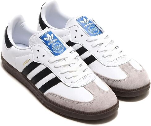 Adidas SAMBA B75806 SAMBA White/Core Black/Clear Granite in Saudi Arabia