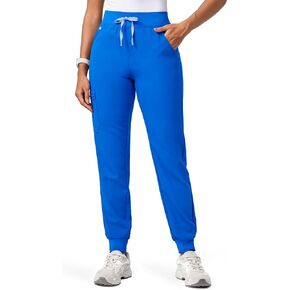 سروال نسائي عالي الخصر للركض - جزء سفلي طبي ناعم بحزام يوجا قابل للتمدد مع 7 جيوب مضادة للتجاعيد in Kuwait