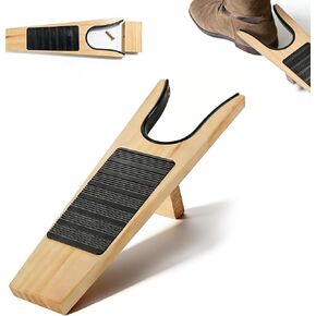Wooden Boot Puller, Boot Remover for Cowboy Boots，No Bend Boot Removal Tool with Non Slip Base, Very Suitable For Elderly And Adult Use in Saudi Arabia