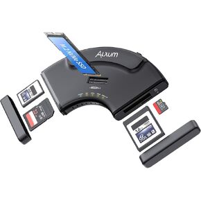 Alxum SATA IDE إلى USB 3.0 محول القرص الصلب مع الطاقة، IDE إلى SATA محول قارئ القرص الصلب الخارجي لـ 2.5/3.5 بوصة IDE in Kuwait