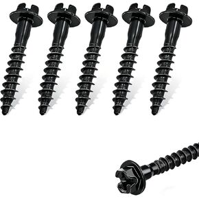 5PCS Air Box Screw, Air Filter Housing Retaining Bolts, Steel Rust Resistant Fastener, Engine Air Cleaner Cover Fastener Repair Accessories for Chrysler Ram Chevrolet Jeep Dodge 6509605AA in Kuwait