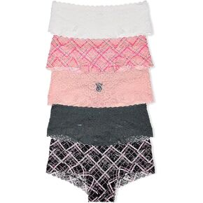 Victoria's Secret Women's Lace Cheeky Underwear, Minimal Coverage Panties for Women, Multi Pack (XS-XXL) in Saudi Arabia