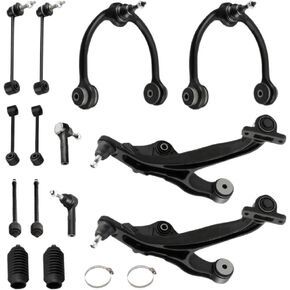 Front Control Arms, Tie Rod Ends, and Sway Bar End Links Set of 14 for 2006-2010 TSX in Kuwait
