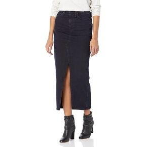 HUDSON Jeans Women's Reconstructed Midi Skirt, Lucent in Kuwait