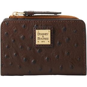 Dooney & Bourke Ostrich Zip Credit Card Wallet 12 in Saudi Arabia