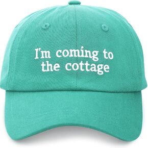 I'm Coming to The Cottage Embroidered Trucker Ilya and Shane Match Hat for Fans Gift Women Men Green in Saudi Arabia
