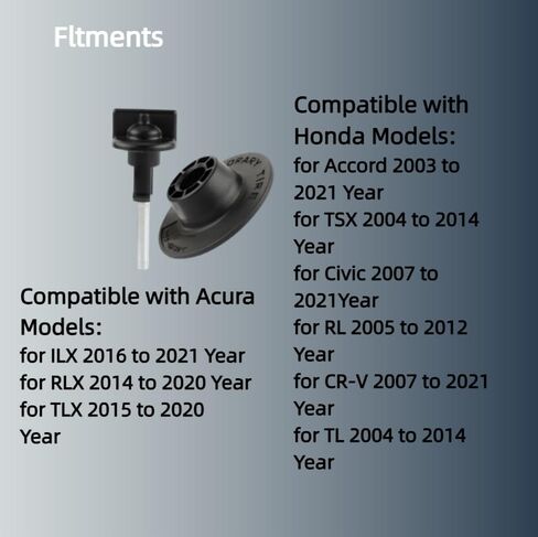 مسمار تثبيت العجلة الاحتياطية لمحول الترباس متوافق مع Honda Accord Civic CRV ILX RLX TLX TSX RL TL، لـ 74652-SDA-003، أسود in Kuwait