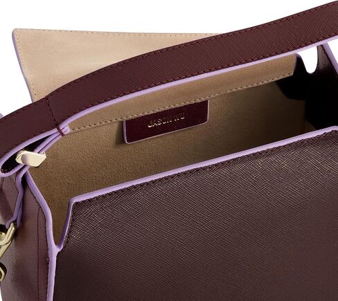 Jason Wu Women's Shoulder Bag, Mini Convertible Handbag with Adjustable Strap, Burgundy, One Size in Saudi Arabia
