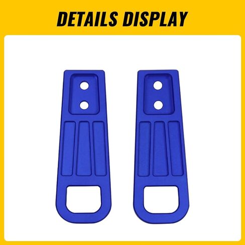 Front Tow Hook Kit for Land Cruiser 250 LC250 (2024-2025) Accessories Front Tow Hook Lightweight Design Aluminum Alloy Direct Bolt-on, Blue in Saudi Arabia