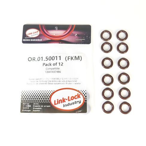 10PCS FKM Viton OR.01.20003 Engine coolant Pipe/Water Hose O-Ring 11537545278 for BMW N51 N52 N54 N55 N53 N20 in Saudi Arabia