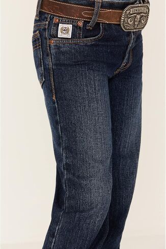 Cinch Boys' White Label Slim Straight Denim Jeans Denim 16 S in Saudi Arabia