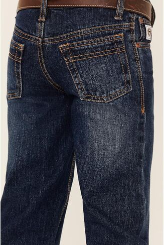 Cinch Boys' White Label Slim Straight Denim Jeans Denim 16 S in Saudi Arabia