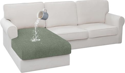 أغطية وسائد RV Dinette مقاومة للماء بنسبة 100% - غطاء مقعد قابل للتمدد، غطاء أريكة RV قابل للغسل مصمم لمقعد سيارة التخييم (Loveseat 2 غطاء مسند الظهر و2 غطاء مقعد، أزرق رمادي) in Kuwait
