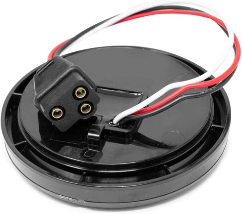 Pro LED 413RCTUN Tunnel Optics 4" Stop, Tail, Turn Light, 13 Pcs Red SMD LEDs, Clear Lens - 12 Volt DC (2 Pack) in Saudi Arabia