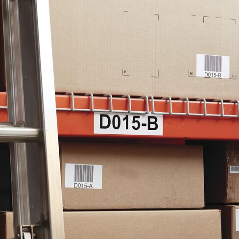 ملصقات DYMO LW متينة لطابعات ملصقات LabelWriter، بولي أبيض، 1 بوصة × 2-1/8 بوصة، لفة من 160 (1976411) in Kuwait