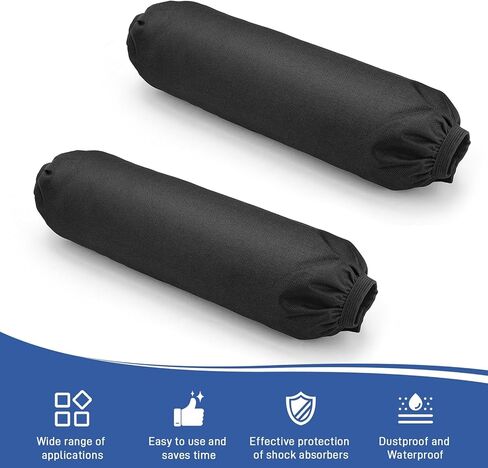 JERBOR 2Pcs Rear Shock Covers Suspension Protector Fits for TRX450R YFZ450 ATV Quad 150cc-520cc ATV Quad LTZ400 LTR450, Nylon Shock Absorber Cover in Saudi Arabia