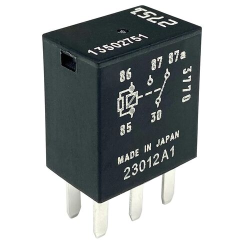 3 عبوات 13502751 مرحل - 12V 30A/40A 5-Pin SPDT Automotive Relay - متوافق مع مركبات جنرال موتورز (GM) لمضخة الوقود ومروحة التبريد وضاغط التيار المتردد والأنظمة الكهربائية عالية التيار in Kuwait