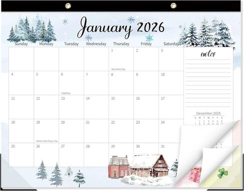 تقويم مكتب كبير شهري من GuassLee 2026-2027 - 18 شهرًا 22 بوصة × 17 بوصة تقويم من يناير 2026 إلى يونيو 2027، مخطط شهري كبير مع تصميم ألوان مائية للعطلات لتنظيم المنزل والمدرسة والمكتب in Kuwait