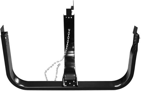 51 Inch Semi Truck Spare Tire Carrier with Mounting Replacement for Freightliner Volvo Kenworth Mack International Peterbilt,Glossy Black in Saudi Arabia