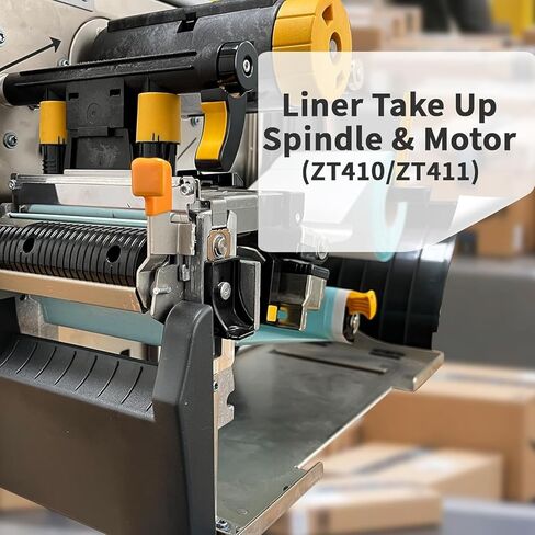 P1058930-052 Liner Take Up Spindle & Motor for Zebra ZT410 ZT411 Thermal Printer All DPI in Saudi Arabia