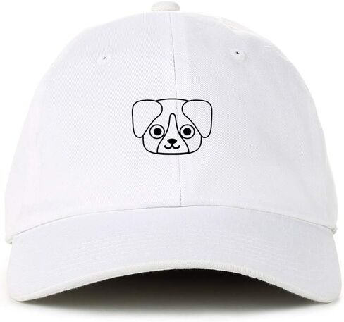 Tech Design Puppy Baseball Cap Embroidered Cotton Adjustable Dad Hat in Saudi Arabia