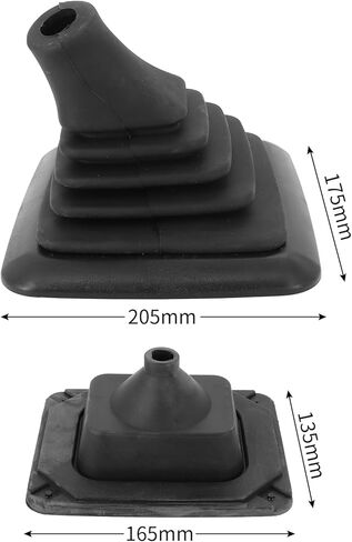 Dokili Shifter Lever Boot, Manual Transmission Gear Rubber Boot Compatible with 1990-1997 Ford F150 F250 F350 Bronco Replace# F5TZ7277BA F5TZ-7277-BA in Kuwait