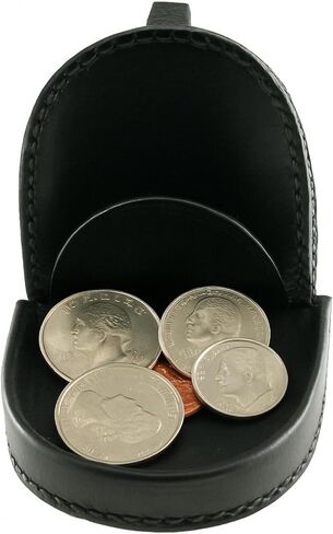 100% Leather Horse Shoe Style Change Purse in Saudi Arabia