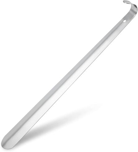 Stainless Steel Shoe Horn, 16.5" & 11.8" Long Metal Shoe Helper for Seniors, Pregnant Women, Men, Kids, Travel in Saudi Arabia