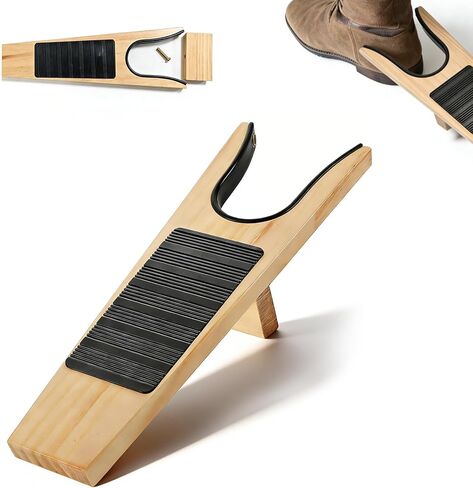 Wooden Boot Puller, Boot Remover for Cowboy Boots，No Bend Boot Removal Tool with Non Slip Base, Very Suitable For Elderly And Adult Use in Saudi Arabia