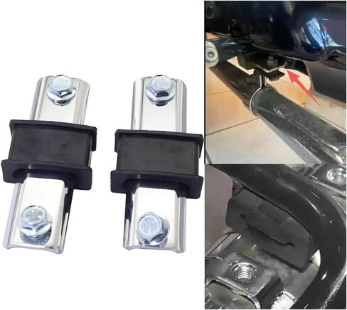 Exhaust Adjustable Shockproof Bracket Set Saddlebag Support Brackets For Harley Turing Street Glide Electra Glide Road King Road Glide in Saudi Arabia