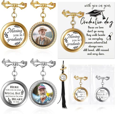 2 Pcs Custom 2026 Memorial Graduation Tassel, Personalized Graduation Tassel Photo Charm Keepsake for Grad Cap 2026, Meaningful Gift for College High School Grad Ceremony Memorial Gift in Saudi Arabia