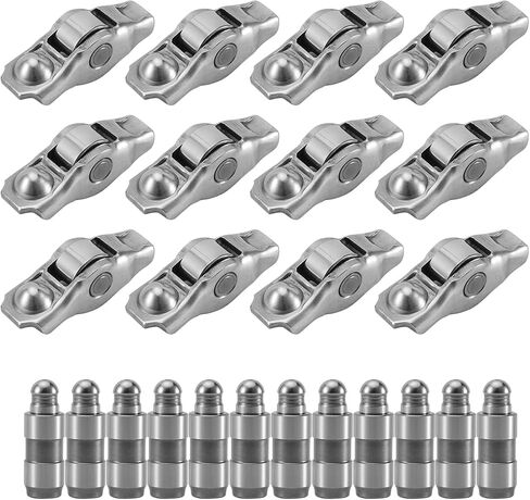 12 PCS 5184296AH ROCKER ARM و 12 PCS VALVE VALVE LIFTER KIT FOR Chrysler 200 300 2011-2020 ، for Dodge Challenger Charger Journey ، for Jeep Grand Cherokee Wrangler ، for Ram Promaster 1500،5184332aa in Kuwait