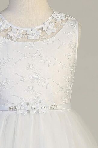 White First Communion Dress for Girls - 1st Communion Dresses for Girls - Vestidos de Primera Comunión Niña in Saudi Arabia