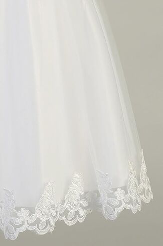 White First Communion Dress for Girls - 1st Communion Dresses for Girls - Vestidos de Primera Comunión Niña in Saudi Arabia