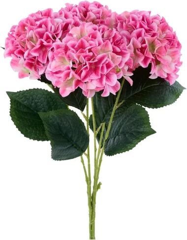Add A Touch Of Lasting Elegance To Your Decor With This Beautiful 18.5-Inch Fabric Hydrangea Bush in Saudi Arabia