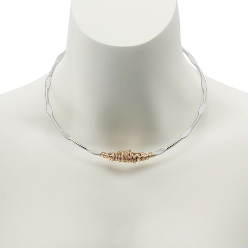 Robert Lee Morris Soho Women's Wire Wrapped Sculpted Collar Necklace in Saudi Arabia