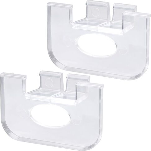 2 Pcs Shade Pulls, Levolor Blinds Parts, Blind Pulls Replacement Compatible with Graber Bali Cordless Mini Blinds, for Cellular Shades Made After 2015 (Clear) in Kuwait