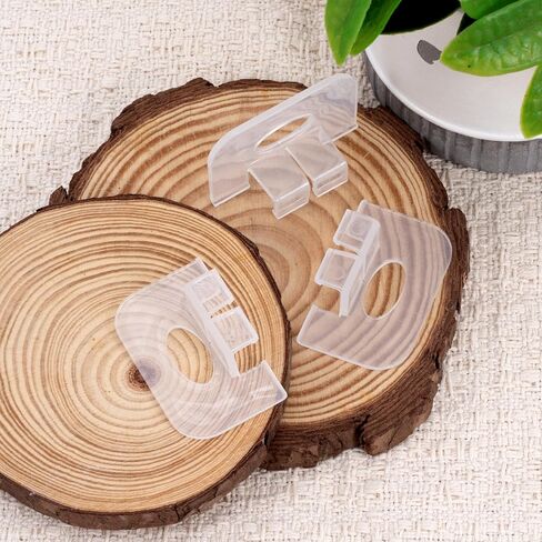 2 Pcs Shade Pulls, Levolor Blinds Parts, Blind Pulls Replacement Compatible with Graber Bali Cordless Mini Blinds, for Cellular Shades Made After 2015 (Clear) in Kuwait