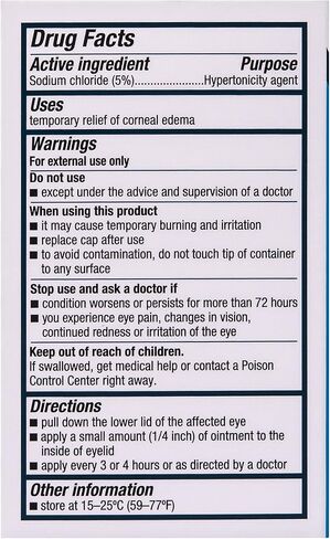 مرهم مورو 128 للعيون المعقم بنسبة 5 بالمائة، عبوة مزدوجة - 0.25 أونصة SKU 3701117 in Kuwait