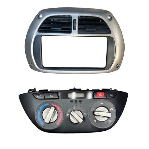 مفتاح Air Con متوافق مع Toyota for RAV4 2000-2003 لوحة القيادة تكييف الهواء منفذ فتحة التهوية المركزية لوحة العدادات منفذ الهواء (مجموعة واحدة) in Kuwait