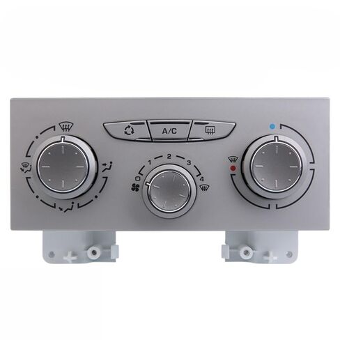 Air Con Switch 6451VN 1607875480 Compatible with Citroen for C4 Car Air Conditioning Control Switch Air Conditioning Panel(Black) in Saudi Arabia
