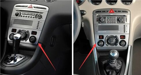 مفتاح Air Con متوافق مع بيجو لـ 308 CC SW لـ RCZ لـ 3008 مفتاح لوحة التحكم في تكييف الهواء 1 قطعة 6452S2 96718462XT in Kuwait