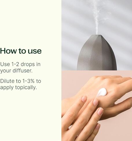 زيت نجيل الهند العطري العضوي من بلانت ثيرابي 10 مل (1/3 أونصة) نقي وغير مخفف بدرجة علاجية in Kuwait