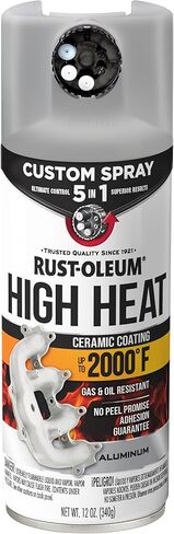 Rust-Oleum Automotive High Heat Spray Paint Custom Spray 5-in-1, 12 oz, Gloss Clear in Saudi Arabia