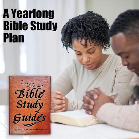 SDJTC 66-page Bible study guide with a PU leather cover, featuring daily scripture excerpts for prayer, reflection, and deepening of faith and knowledge in Saudi Arabia