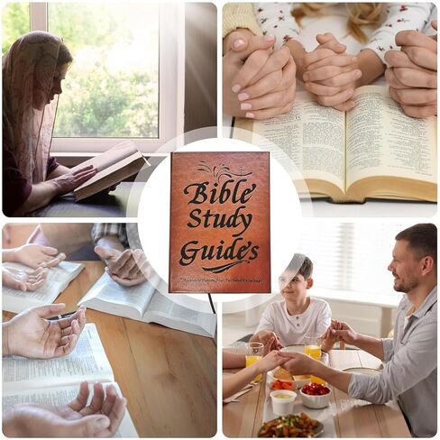 SDJTC 66-page Bible study guide with a PU leather cover, featuring daily scripture excerpts for prayer, reflection, and deepening of faith and knowledge in Saudi Arabia